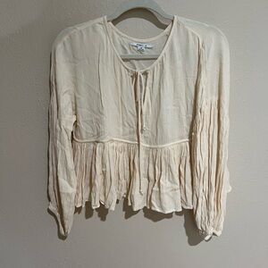 Women's NWOT Cream Top